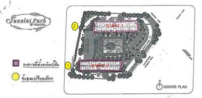 Condo Supalai Park, Tiwanon Intersection [9th floor, Building 1, 15th floor, Building 2]