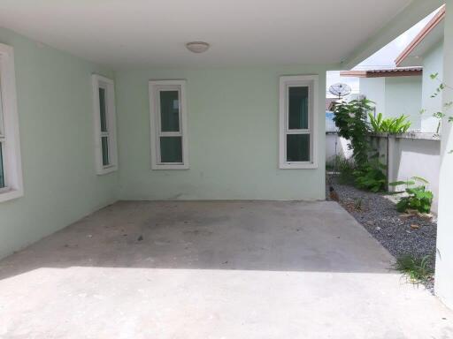 Single house, Siratcha Park, Phanat Nikhom, Chonburi.