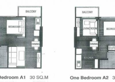 Condo The Parkland Ngamwongwan-Khae Rai [24th Floor, Building 1]