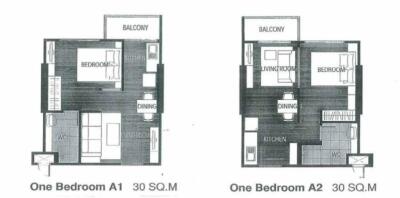 Condo The Parkland Ngamwongwan-Khae Rai [24th Floor, Building 1]