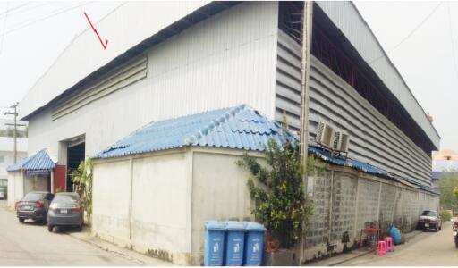 Factory, area 300 sq m, location Phra Samut Chedi, Samut Prakan