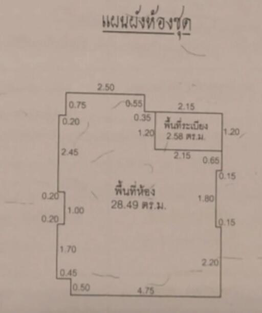 Condo U Delight Rattanathibet [16th Floor, Building 1]