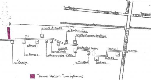 บ้านเดี่ยว เวสเทิร์นทาวน์ บ้านกล้วย-ไทรน้อย [ซ.4]