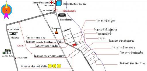 ห้องชุด ซัมเมอร์ หัวหิน [ชั้น 6,7] วิวเมือง-วิวทะเล