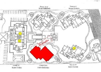 ห้องชุด สานติพูรา [ชั้น 2 อาคาร 2(B-6)]