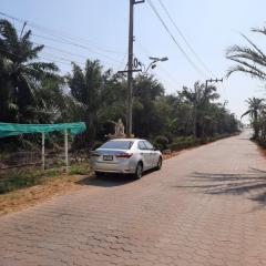 Empty land in Chalong Krung River Ville, Nong Chok.