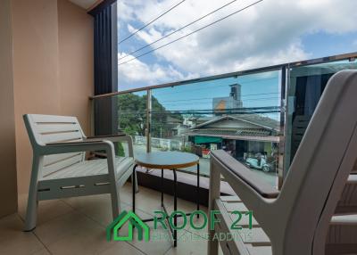 For Sale !! Sea and Sky Condo Bang Saray Studio comes with mountain views. In a quiet location / S-0777K