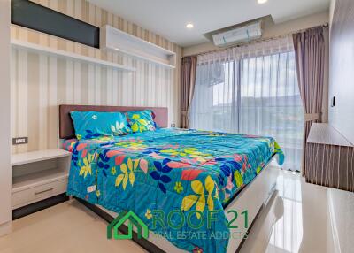 For Sale !! Sea and Sky Condo Bang Saray 1 bedroom 1 bathroom close to the sea comes with mountain views. In a quiet location / S-0776K