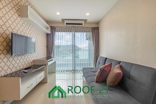 For Sale !! Sea and Sky Condo Bang Saray 1 bedroom 1 bathroom close to the sea comes with mountain views. In a quiet location / S-0776K