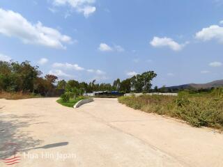 Beautiful Sea View Land for Sale on Top of Soi 114 Hua Hin, Close to Bluport, Arena Sports Club