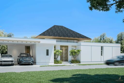 New Villa 3-5 bedrooms project at Thalang for Sale