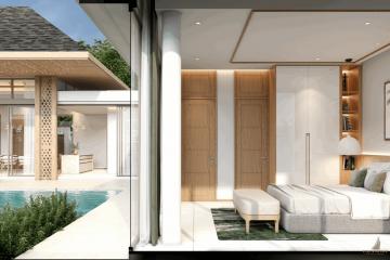 New Villa 3-5 bedrooms project at Thalang for Sale
