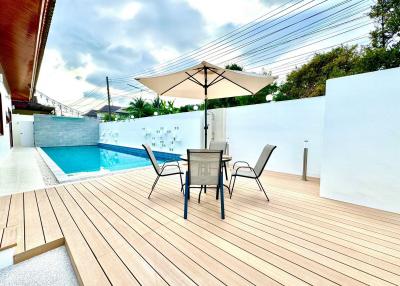 Modern Pool house newly renovated Available in Chalong!!