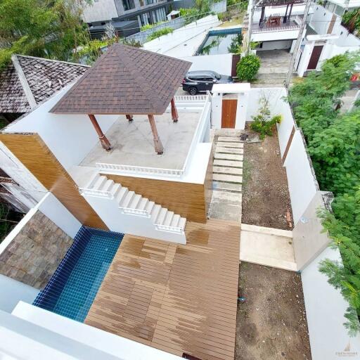 Pool villa for rent at Chalong