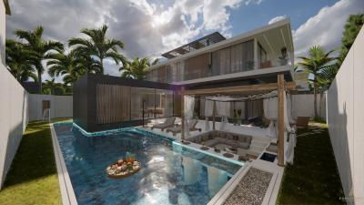 New Modern Tropical Villa for sale at Chalong