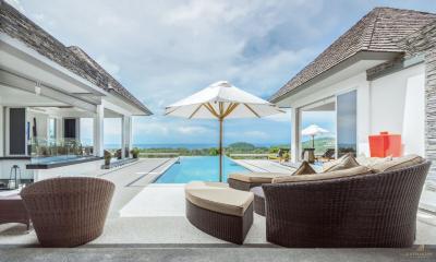 The sea view villa for sale at Layan