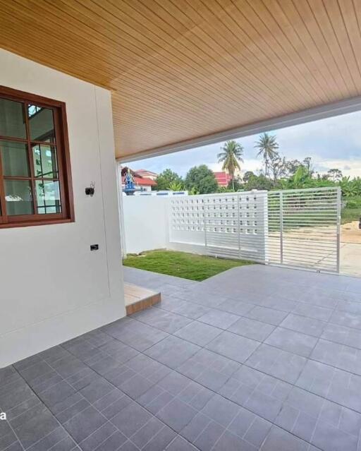 New 2-bedroom house with minimalist design
