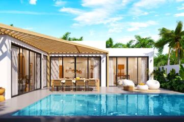New luxurious 1-storey poolvilla in Phuket