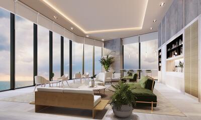 Luxurious private penthouse with spectacular sea views