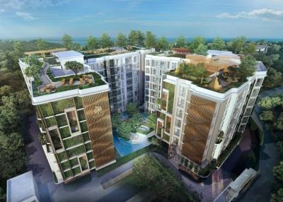 2 bedroom condo in brand new project in Bang Saray