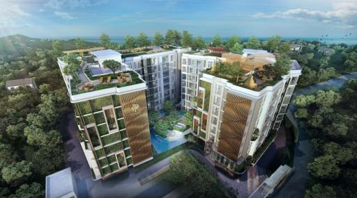 2 bedroom condo in brand new project in Bang Saray