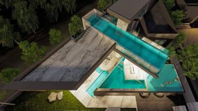Opulent 3-storey house with 3 exclusive pools