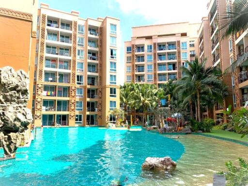 Nice 1-bedroom condo with a large waterpark