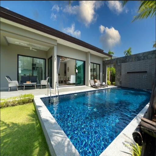 Luxury 3 bedroom poolvilla in Layan