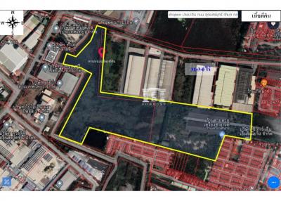 43048 - Land for sale, Bang Pa-in, Phra Nakhon Si Ayutthaya, area 74-0-98 rai.