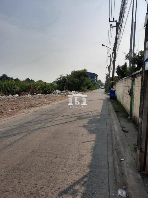 43167 - Land for sale on Srinakarin Road, area 232 sq m., near MRT Sri Dan Station.