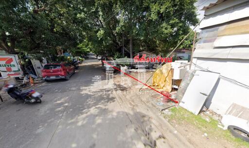 41371 - Land for sale, On Nut 49, near Sri Nut Station, only 240 meters into the alley, area 286.20 square wah.