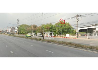 43175 - Land for sale in Tiwanon, area 3-1-34.5 rai, next to the main road Tiwanon.