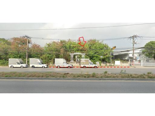 43175 - Land for sale in Tiwanon, area 3-1-34.5 rai, next to the main road Tiwanon.