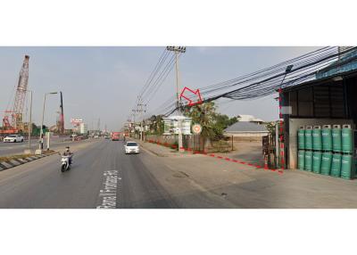 43158 - Land for sale with warehouse, Rama 2, area 7-0-47.70 rai, near Thai Watsadu Mahachai.