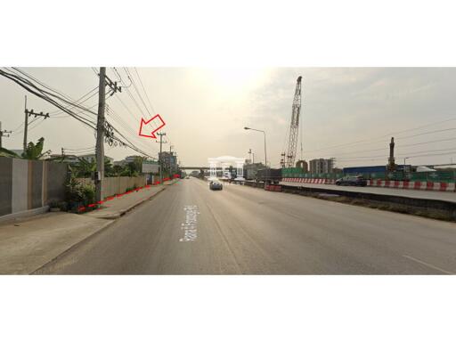 43158 - Land for sale with warehouse, Rama 2, area 7-0-47.70 rai, near Thai Watsadu Mahachai.