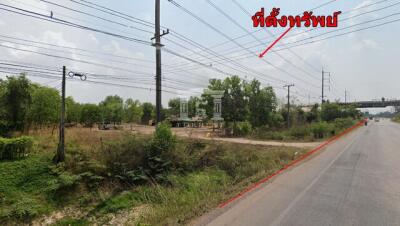 40301 Land for sale next to Suwannason Road. Near Prachantakham Intersection, Prachantakham Hospital, Prachinburi