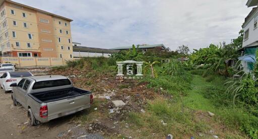 42747 - Land for sale in Chaloem Phrakiat Rama 9, area 404 square meters, near Seacon Srinakarin, Paradise Park.