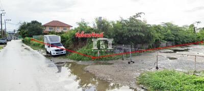 30935 Empty land, Chaloem Phrakiat Road, Rama 9, Intersection 28, area 347 sq m.