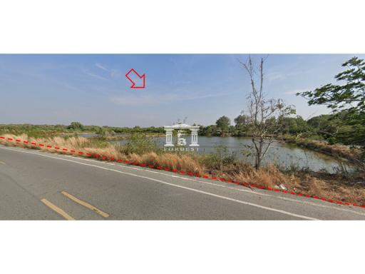 43066 - Land for sale in Bang Pakong, area 90-2-34 rai, Motorway Road 7.