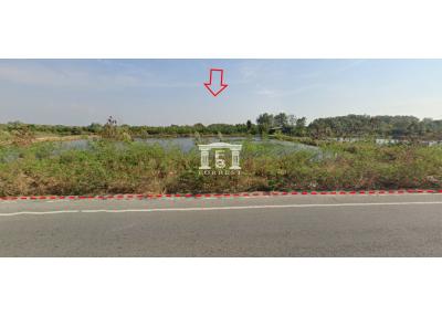 43066 - Land for sale in Bang Pakong, area 90-2-34 rai, Motorway Road 7.