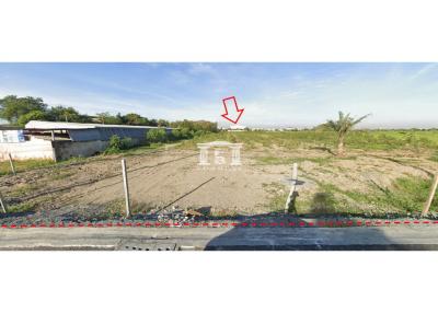 43024 - Land for sale on Public Works Road, Wat Bua Roi, area 12-2-94 rai, near ABAC University.