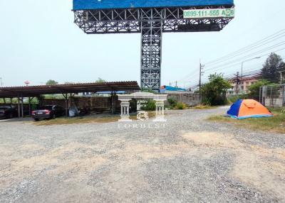 41958 - Land for sale, next to Sukhumvit-Chonburi Road, area 453 sq wa, near Sripatum University, Chonburi.