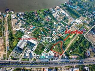 42973 Land for sale on Chaiyaphruek Road, near Crystal Chaiyaphruek, area 2-3-9 rai.