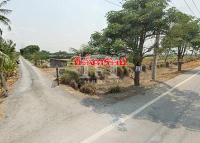 40293 Land for sale next to Sai Noi, Bang Bua Thong, near Road 346, purple area, area 61-0-71 rai.