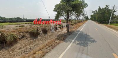 40293 Land for sale next to Sai Noi, Bang Bua Thong, near Road 346, purple area, area 61-0-71 rai.