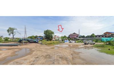 42981 - Suksawat land for sale, area 6-0-94.2 rai, near Bang Pakok 3 Hospital.