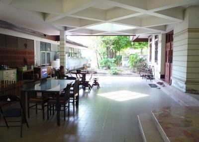 42405 - Tiwanon Land with house for rent, near MRT Ministry of Public Health.