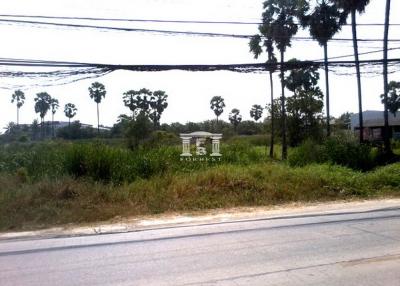 90679 - Land for sale in Nonthaburi, Tha It, area 12-3-85.3 rai, near MRT Bang Rak Noi.