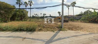 90679 - Land for sale in Nonthaburi, Tha It, area 12-3-85.3 rai, near MRT Bang Rak Noi.