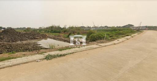 90652 - Land for sale, area 1-3-99.3 rai, Sriracha-Nong Kho Road 13, Chonburi.